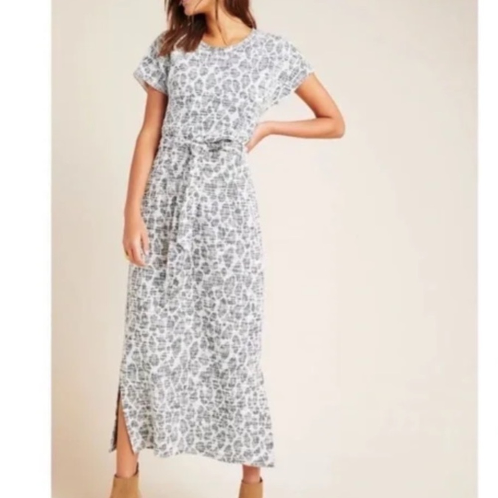 Dolan Scoop Neck Tied Waist  Dress